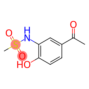 Methanesulfonamide, N-(5-acetyl-2-hydroxyphenyl)-
