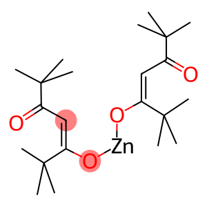 2,2,6,6-Tetramethyl-3,5-heptanedione  zinc  derivative,  Zn(TMHD)2