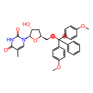 5'-O-(4,4-Dimethoxytrityl)-3'-deoxy-5-methyluridine