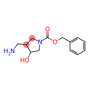 BENZYL 3-(AMINOMETHYL)-4-HYDROXYPYRROLIDINE-1-CARBOXYLATE