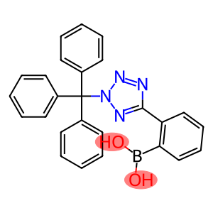 (2-(2-三苯甲基-2H-四唑-5-基)苯基)硼酸