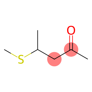2-Pentanone, 4-(methylthio)- (9CI)