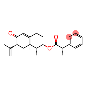 Benzeneacetic acid, α-methyl-, (1R,2R,7S,8aR)-1,2,3,4,6,7,8,8a-octahydro-1,8a-dimethyl-7-(1-methylethenyl)-6-oxo-2-naphthalenyl ester, (αS)-