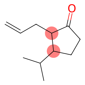 Cyclopentanone, 3-(1-methylethyl)-2-(2-propenyl)- (9CI)