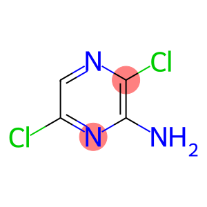 2-Pyrazinamine, 3,6-dichloro-
