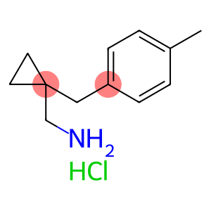 (1-(4-methylbenzyl)cyclopropyl)methanamine HCl