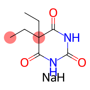 Sodium diethylbarbiturate