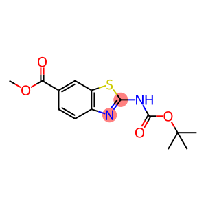 2-tert-ButoxycarbonylaMino-benzothiazole-6-carboxylic acid Methyl ester
