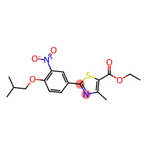 2-[3-Nitro-4-(2-methylpropoxy)phenyl]-4-methyl-5-thiazolecarboxylic acid ethyl ester