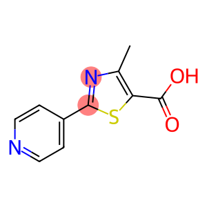 4-methyl-2-pyrid-4-yl-1,3-thiazole-5-carboxylic acid