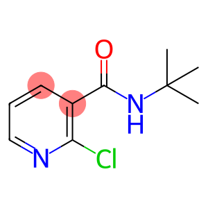 3-Pyridinecarboxamide, 2-chloro-N-(1,1-dimethylethyl)-