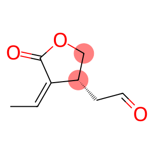(3R,4Z)-4-Ethylidenetetrahydro-5-oxo-3-furanacetaldehyde
