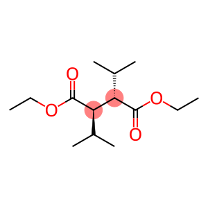 Butanedioic acid, 2,3-bis(1-methylethyl)-, 1,4-diethyl ester, (2R,3S)-rel-