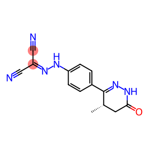 (S)-N-(4-(4-methyl-6-oxo-1,4,5,6-tetrahydro-pyridazin-3-yl)phenyl)carbonohydrazonoyl dicyanide
