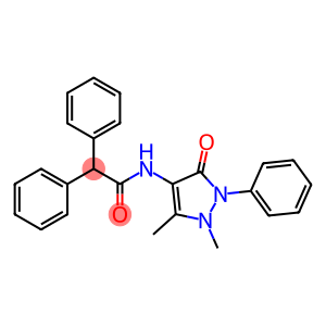 N-(1,5-dimethyl-3-oxo-2-phenyl-2,3-dihydro-1H-pyrazol-4-yl)-2,2-diphenylacetamide