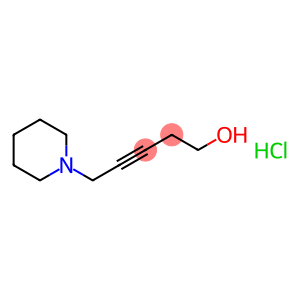 3-Pentyn-1-ol, 5-(1-piperidinyl)-, hydrochloride (1:1)