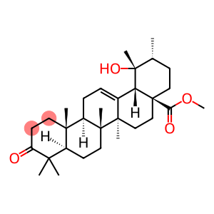 19-Hydroxy-3-oxo-urs-12-en-28-oic acid methyl ester