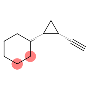 Cyclohexane, (2-ethynylcyclopropyl)-, cis- (9CI)