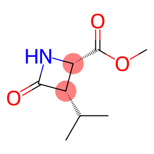 2-Azetidinecarboxylicacid,3-(1-methylethyl)-4-oxo-,methylester,cis-(9CI)