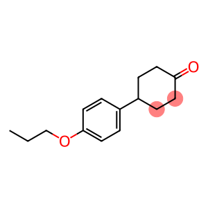 4-(4-丙氧基苯基)环己酮
