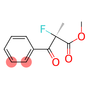 Benzenepropanoic acid, alpha-fluoro-alpha-methyl-beta-oxo-, methyl ester, (R)- (9CI)