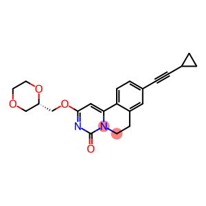 4H-Pyrimido[6,1-a]isoquinolin-4-one, 9-(2-cyclopropylethynyl)-2-[(2S)-1,4-dioxan-2-ylmethoxy]-6,7-dihydro-