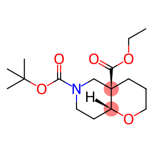 (4AR,8AR)-6-叔-丁基 4A-乙基六氢-2H-吡喃并[3,2-C]吡啶-4A,6(7H)-二甲酸基酯