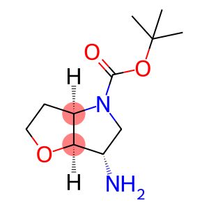 Racemic-(3aR,6S,6aR)-tert-butyl 6-aminotetrahydro-2H-furo[3,2-b]pyrrole-4(5H)-carboxylate