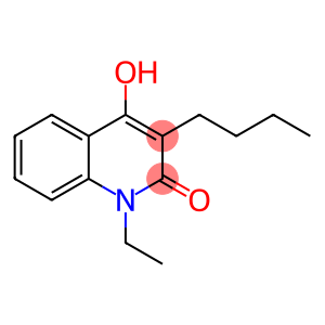 2(1H)-Quinolinone, 3-butyl-1-ethyl-4-hydroxy-