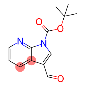 1H-Pyrrolo[2,3-b]pyridine-1-carboxylic acid, 3-formyl-, 1,1-dimethylethyl ester