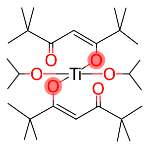 Di(iso-propoxide)bis(2,2,6,6-tetramethyl-3,5-heptanedionato)titanium(IV)