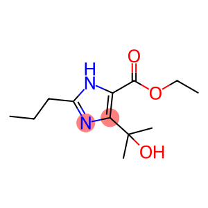 1H-Imidazole-5-carboxylic acid, 4-(1-hydroxy-1-methylethyl)-2-propyl-, ethyl ester