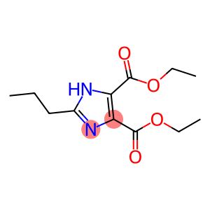 1H-Imidazole-4,5-dicarboxylic acid, 2-propyl-, 4,5-diethyl ester