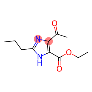 1H-Imidazole-5-carboxylic acid, 4-acetyl-2-propyl-, ethyl ester