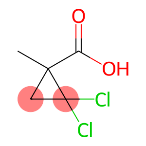 1-Methyl-2,2-dichlorocyclopropanecarboxylic acid