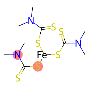 tris(dimethylcarbamothioylsulfanyl)iron