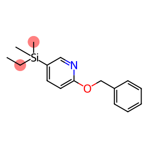 5-(Ethyldimethylsilyl)-2-(phenylmethoxy)pyridine