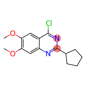 4-chloro-2-cyclopentyl-6,7-dimethoxyquinazoline