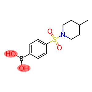 Boronic acid, B-[4-[(4-methyl-1-piperidinyl)sulfonyl]phenyl]-