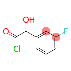Benzeneacetyl chloride, 3-fluoro-alpha-hydroxy- (9CI)