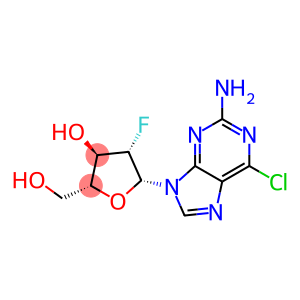 6-Chloro-9-(2-deoxy-2-fluoro-beta-D-arabinofuranosyl)-9H-purin-2-amine