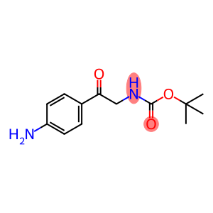 Carbamic acid, N-[2-(4-aminophenyl)-2-oxoethyl]-, 1,1-dimethylethyl ester
