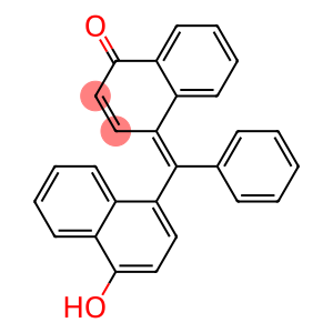 4-[(4-羟基-1-萘基)苯基亚甲基]-1(4H)-萘酮