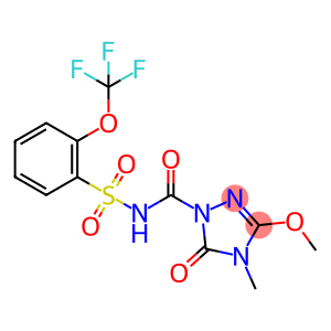 1H-1,2,4-Triazole-1-carboxamide, 4,5-dihydro-3-methoxy-4-methyl-5-oxo-N-((2-(trifluoromethoxy)phenyl)sulfonyl)-
