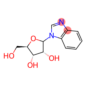 1H-Benzimidazole, 1-ribofuranosyl-
