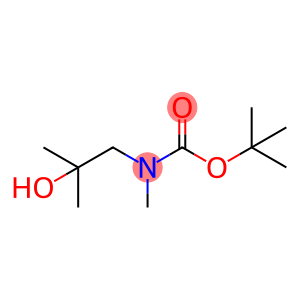 Carbamic acid, N-(2-hydroxy-2-methylpropyl)-N-methyl-, 1,1-dimethylethyl ester