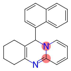 2,3,4,11-tetrahydro-11-(naphthalen-1-yl)-1H-pyrido[2,1-b]quinazoline