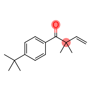 1-[4-(1,1-Dimethylethyl)phenyl]-2,2-dimethyl-3-buten-1-one