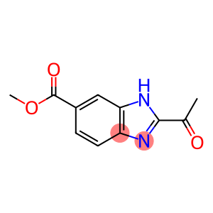 Methyl 2-acetyl-1H-benzimidazole-5-carboxylate