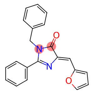 3-benzyl-5-(2-furylmethylene)-2-phenyl-3,5-dihydro-4H-imidazol-4-one